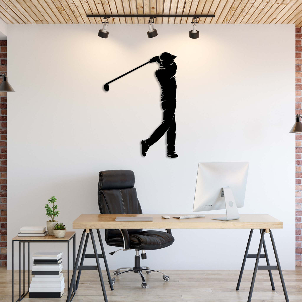 Golf Swing - Metal Wall Art - MetalPlex