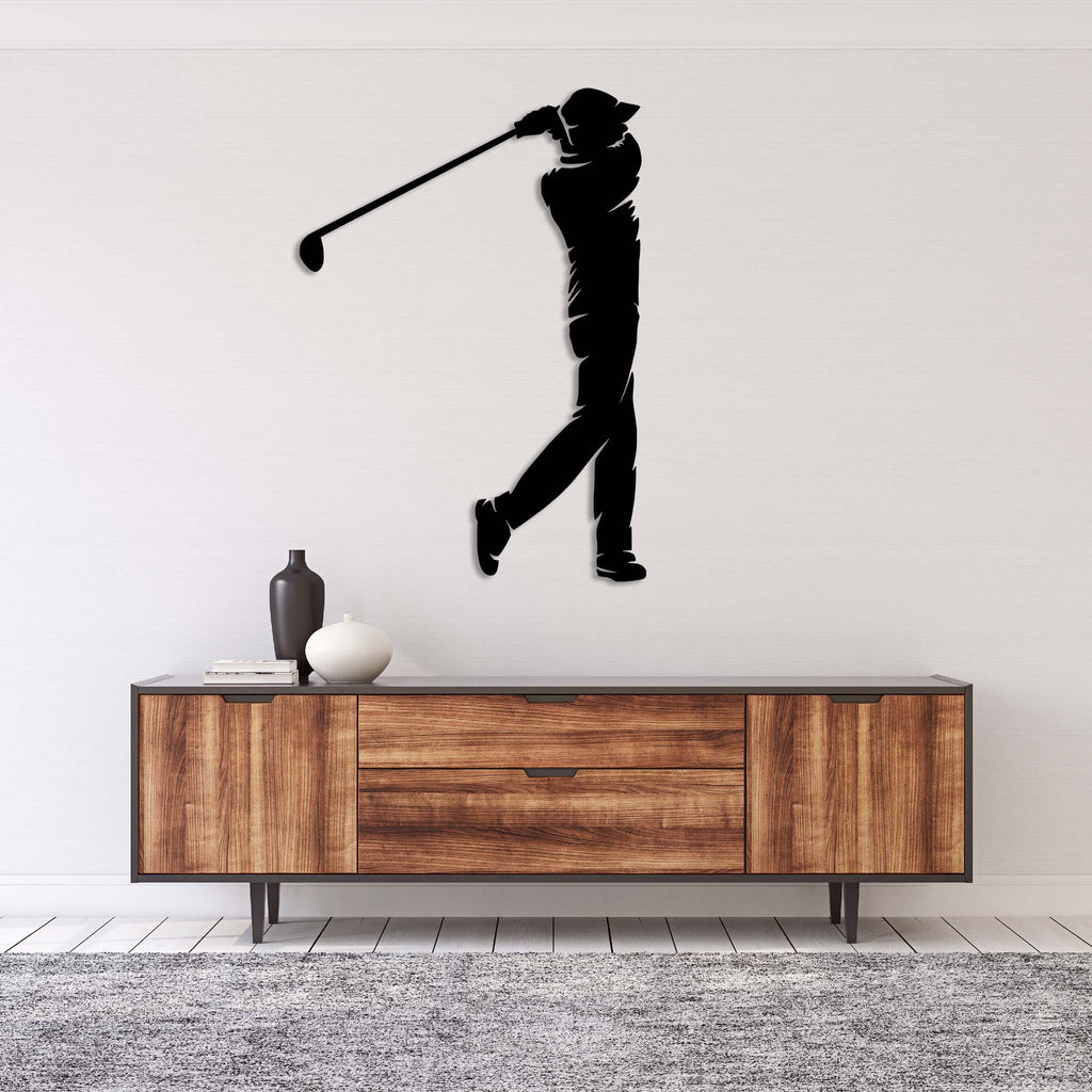 Golf Swing - Metal Wall Art - MetalPlex