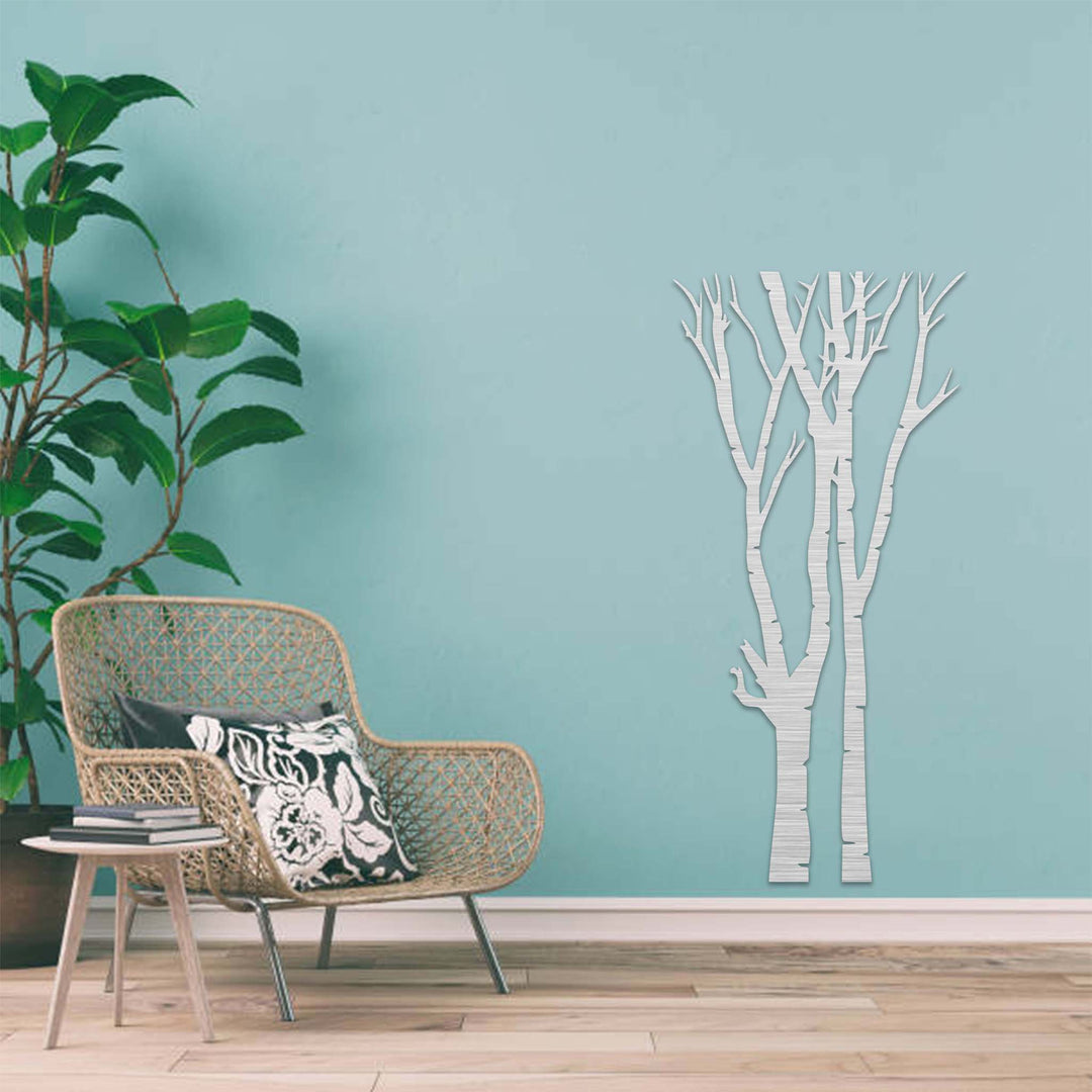 Tree Trunk - Metal Wall Art - MetalPlex