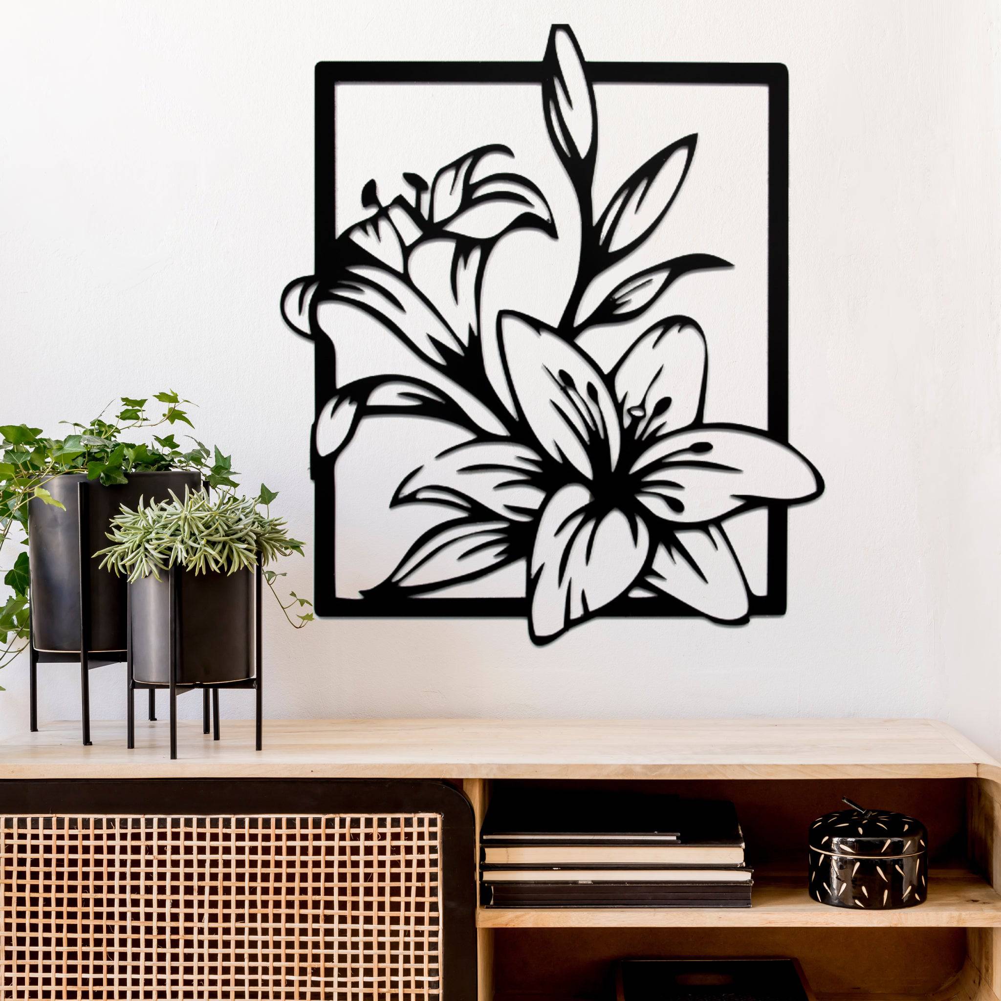 lily flower wall stickers Lily Flowers