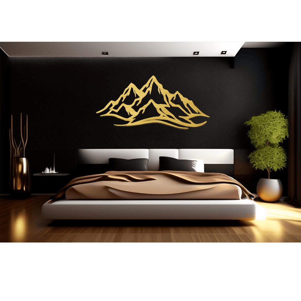 Mountain Range - Metal Wall Art - MetalPlex