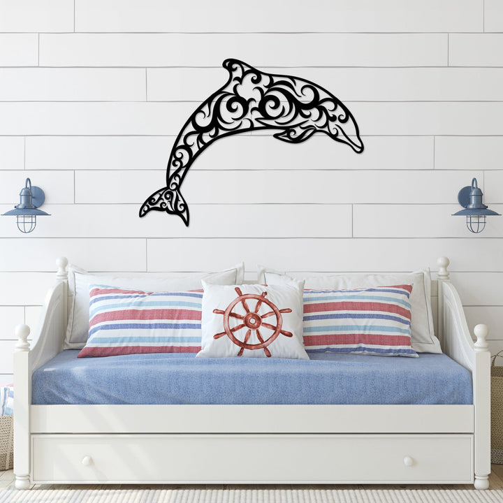 Dolphin - Metal Wall Art - MetalPlex