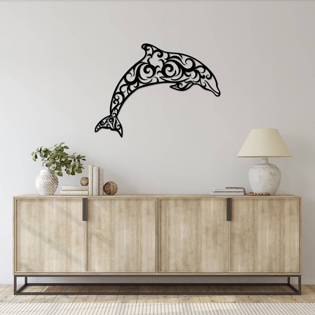 Dolphin - Metal Wall Art - MetalPlex