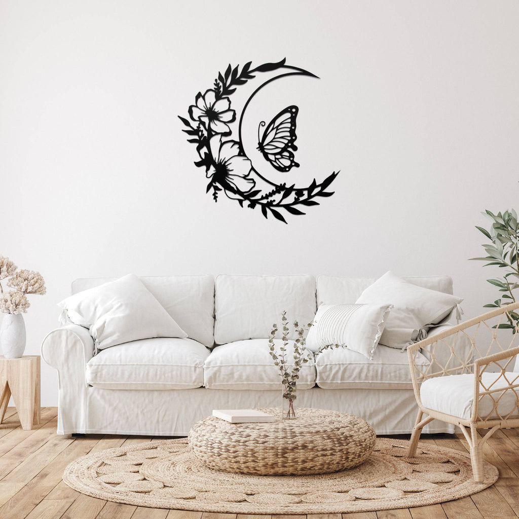 Flower Moon - Metal Wall Art - MetalPlex