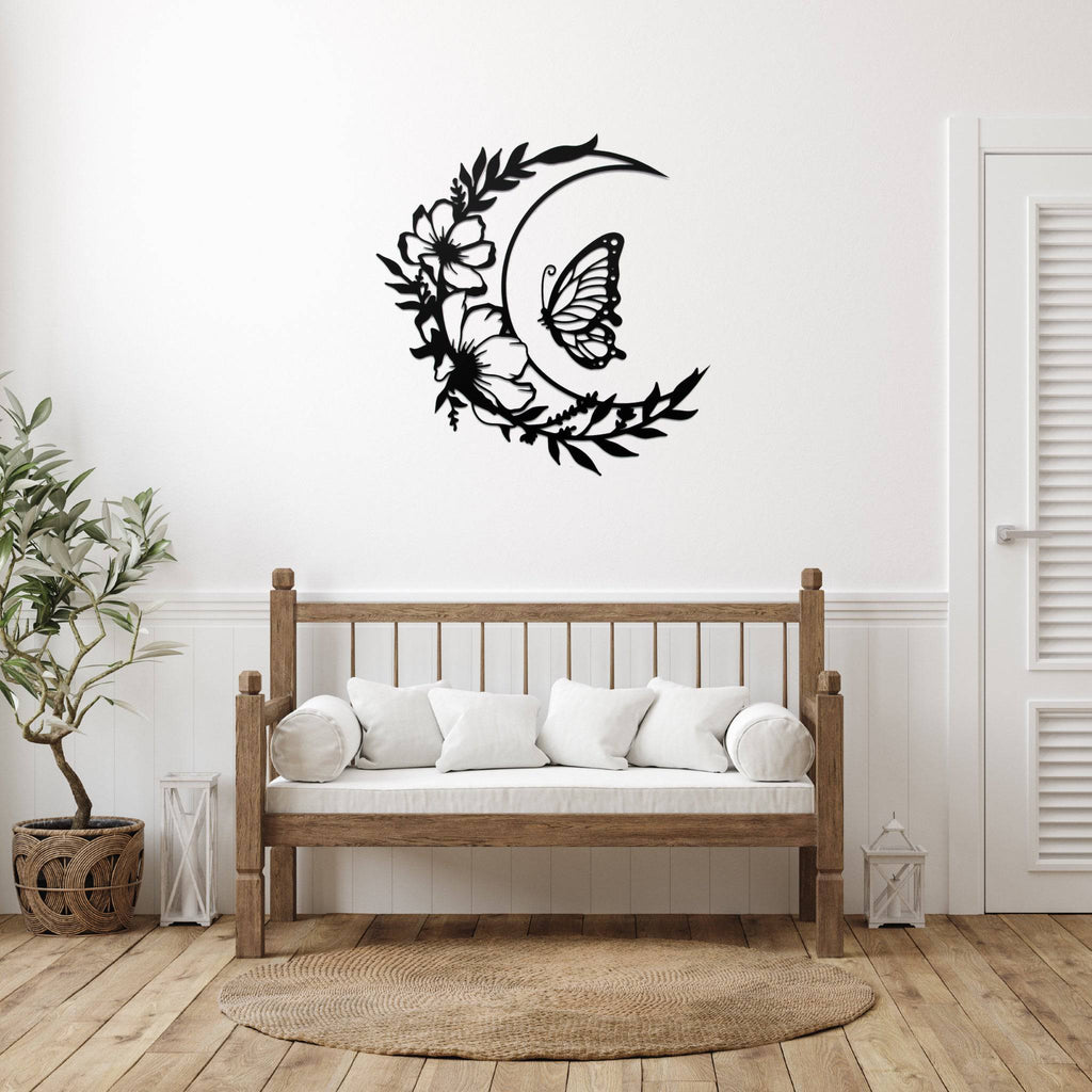 Flower Moon - Metal Wall Art - MetalPlex