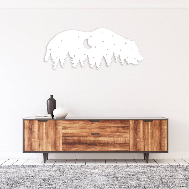 Moon Bear - Metal Wall Art - MetalPlex