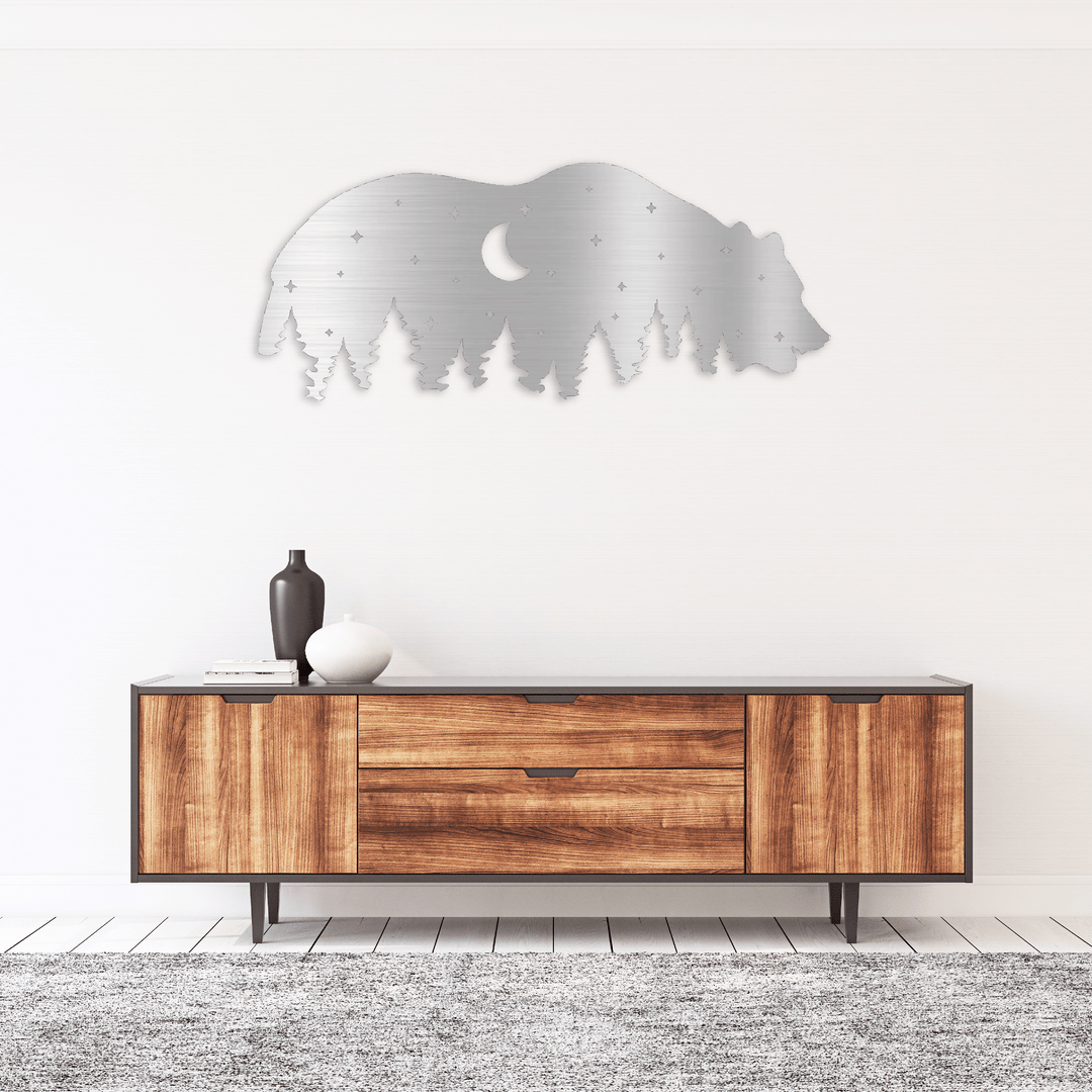 Moon Bear - Metal Wall Art - MetalPlex
