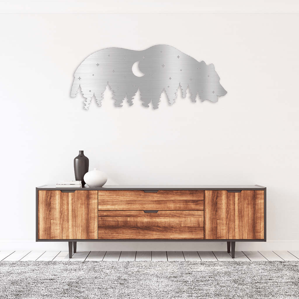 Moon Bear - Metal Wall Art - MetalPlex