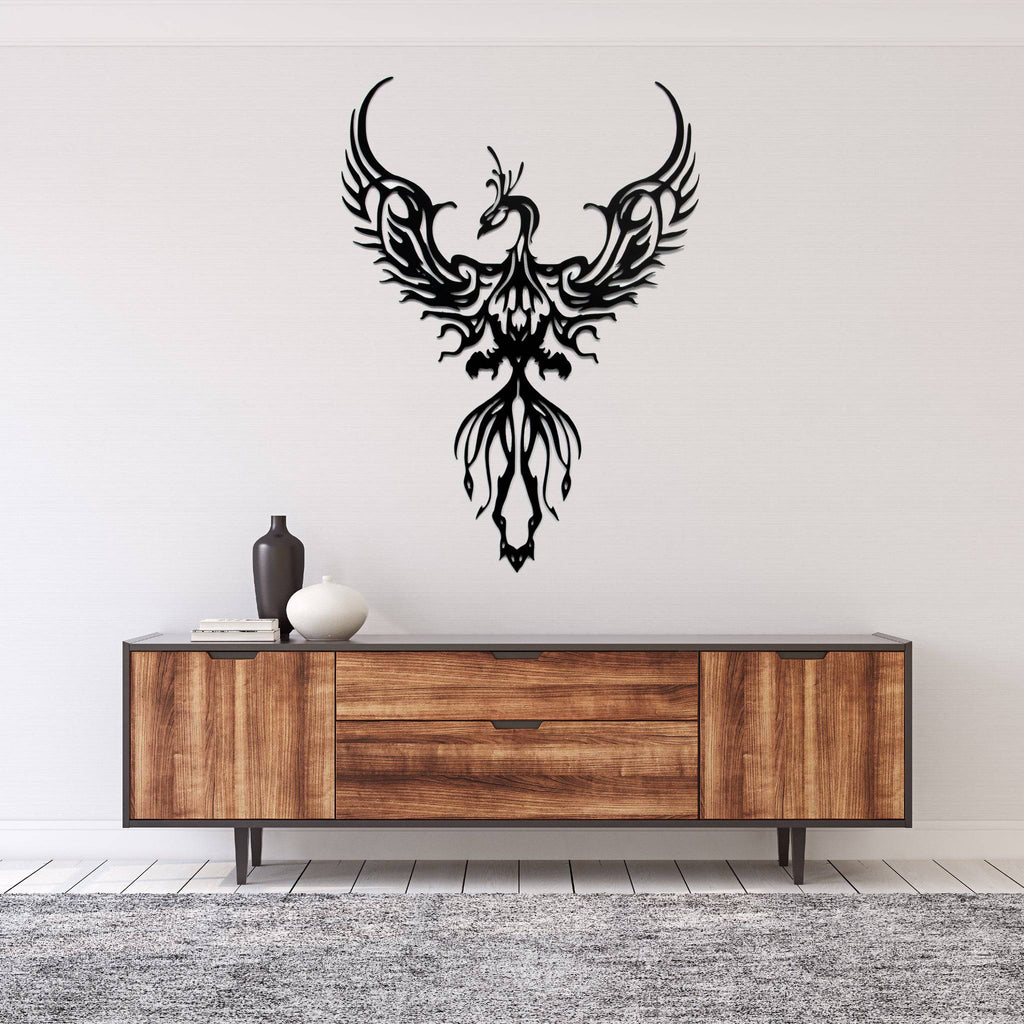 Rising Phoenix - Metal Wall Art - MetalPlex