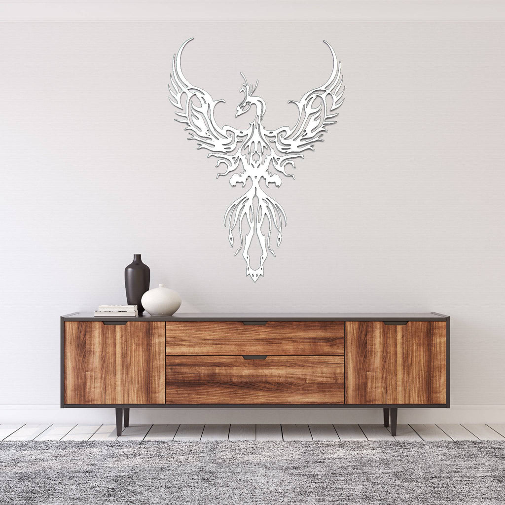 Rising Phoenix - Metal Wall Art - MetalPlex