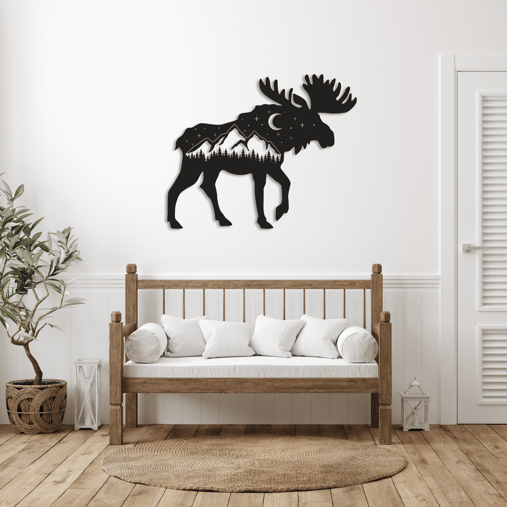 Moose - Metal Wall Art - MetalPlex