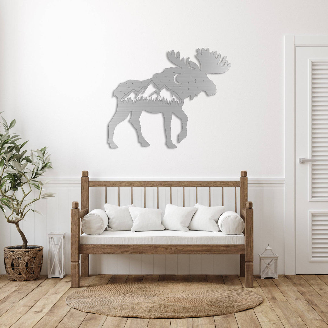 Moose - Metal Wall Art - MetalPlex