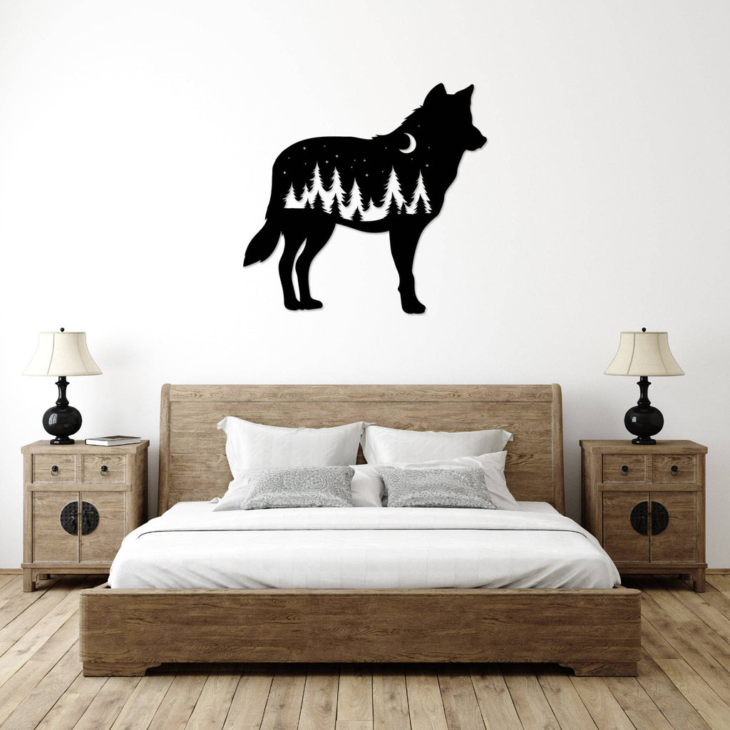 Wolf - Metal Wall Art - MetalPlex