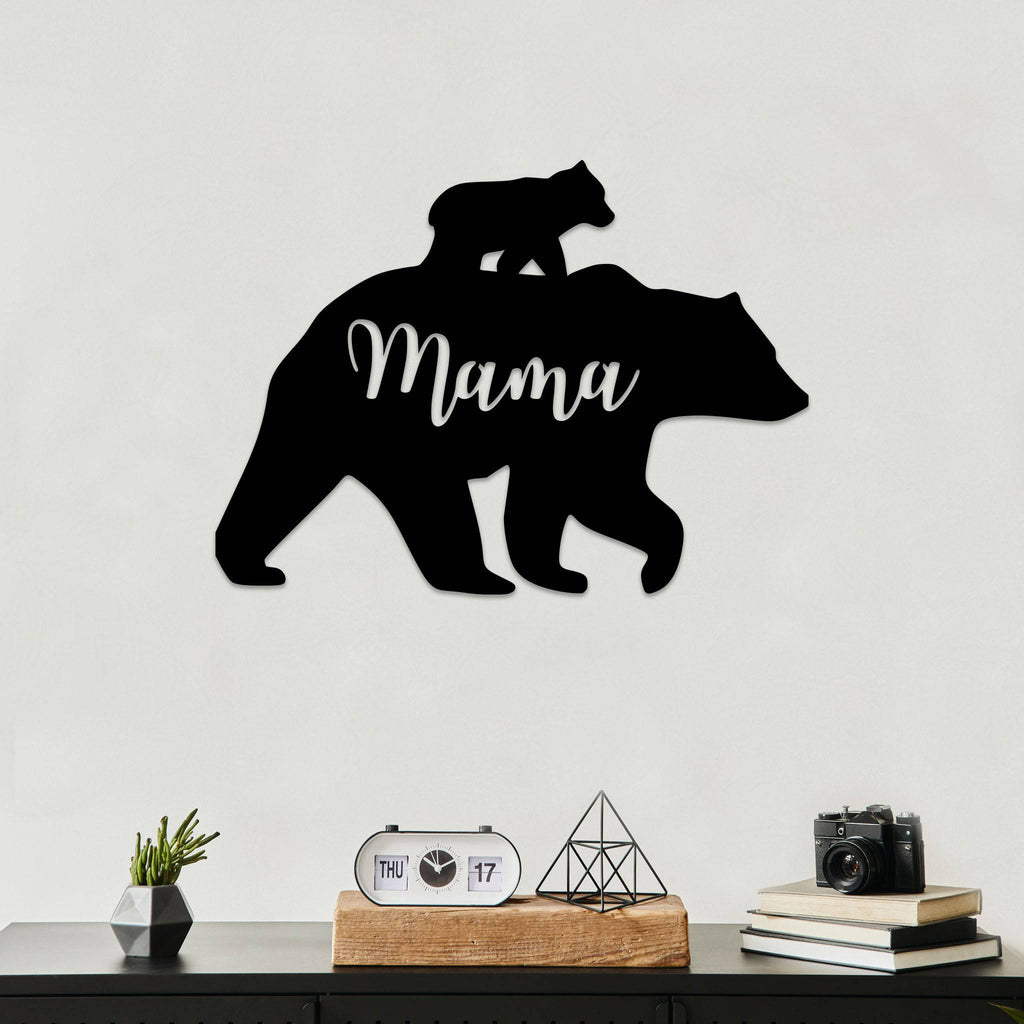 Mama Bear - Metal Wall Art - MetalPlex