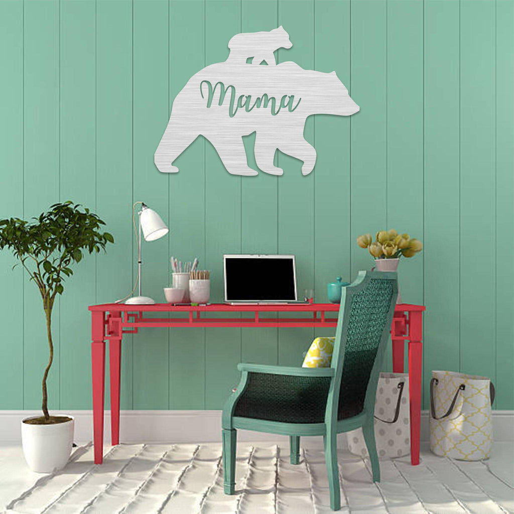 Mama Bear - Metal Wall Art - MetalPlex