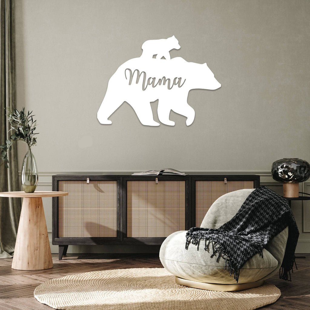 Mama Bear - Metal Wall Art - MetalPlex