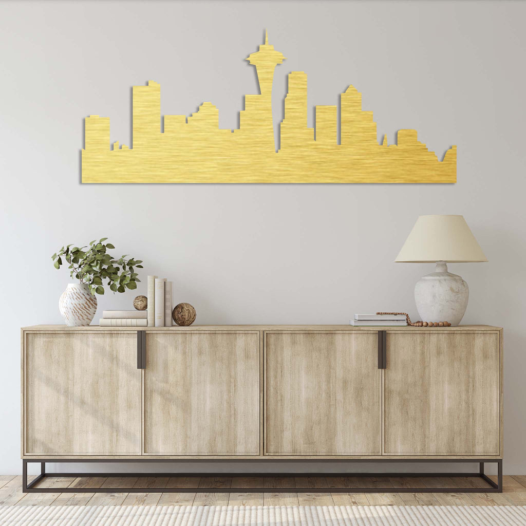 Seattle Skyline - Metal Wall Art - MetalPlex