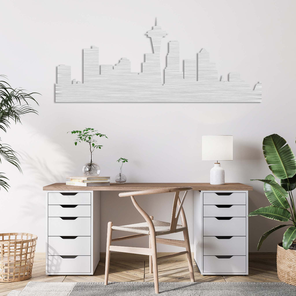 Seattle Skyline - Metal Wall Art - MetalPlex