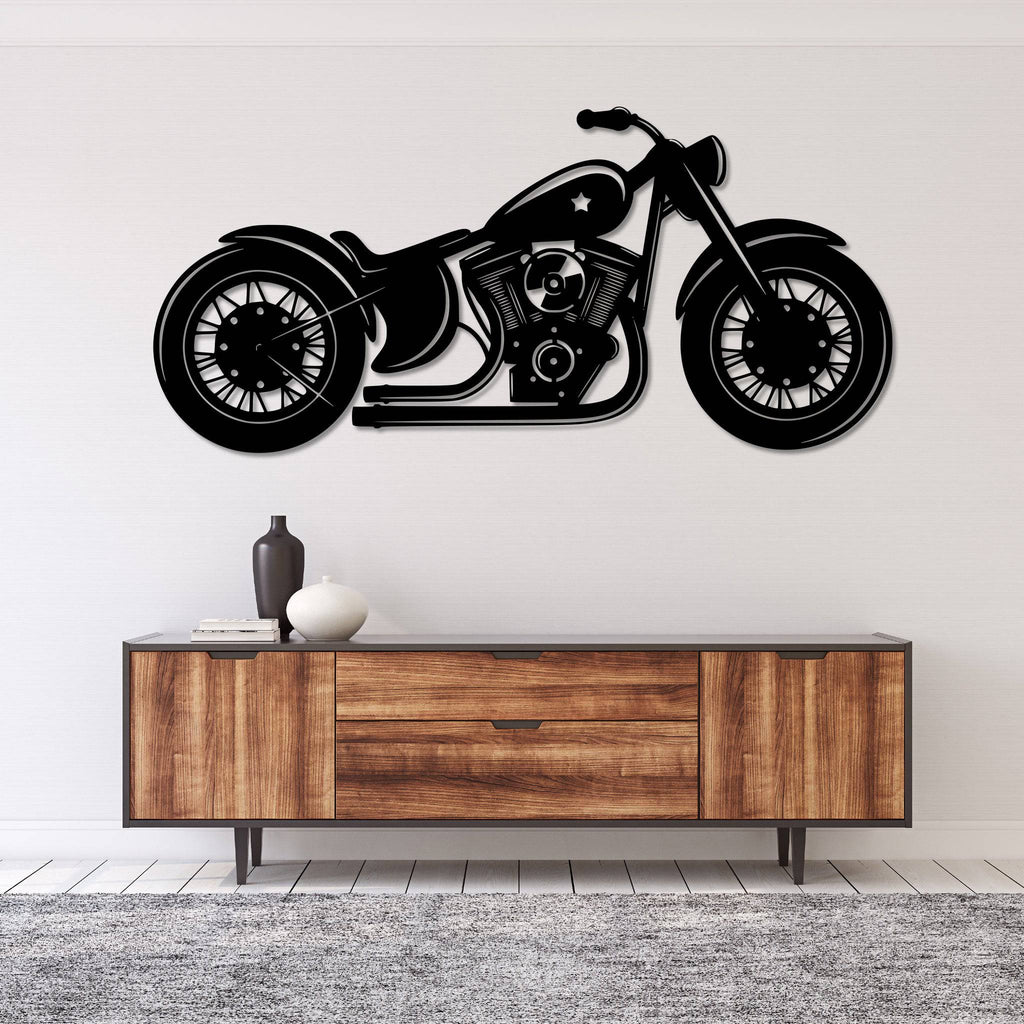 Motorcycle - Metal Wall Art - MetalPlex