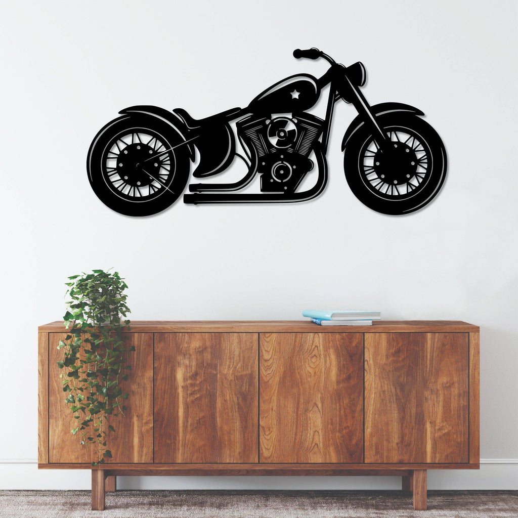 Motorcycle - Metal Wall Art - MetalPlex