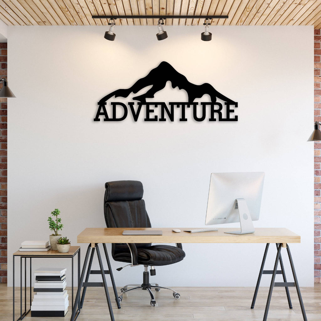 Adventure Mountains - Metal Wall Art - MetalPlex