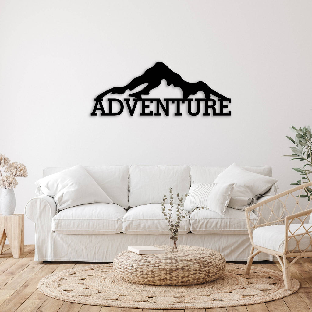 Adventure Mountains - Metal Wall Art - MetalPlex