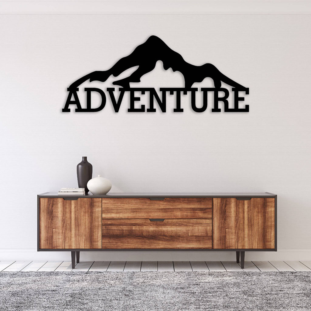 Adventure Mountains - Metal Wall Art - MetalPlex