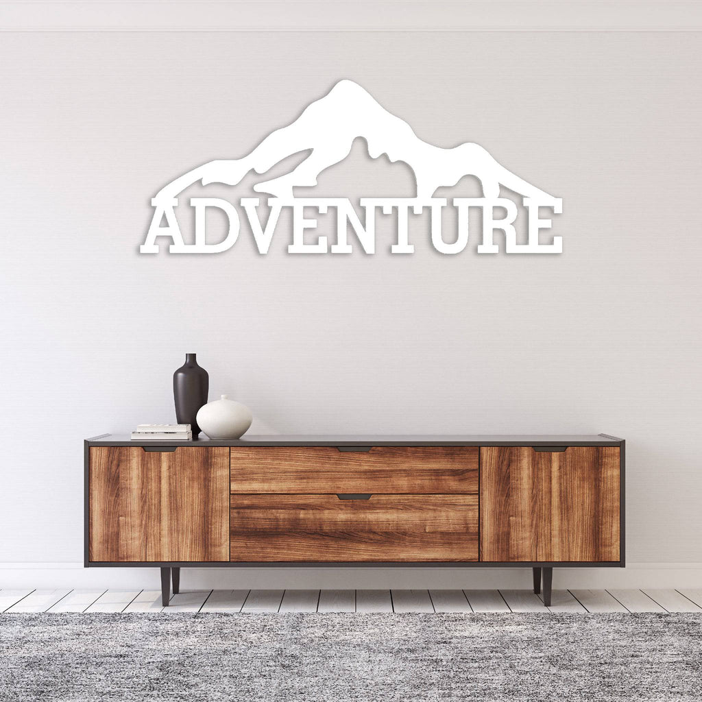 Adventure Mountains - Metal Wall Art - MetalPlex