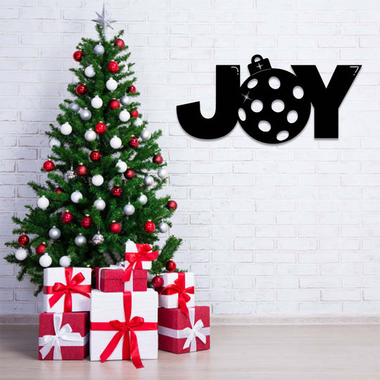 Christmas JOY - Metal Wall Art