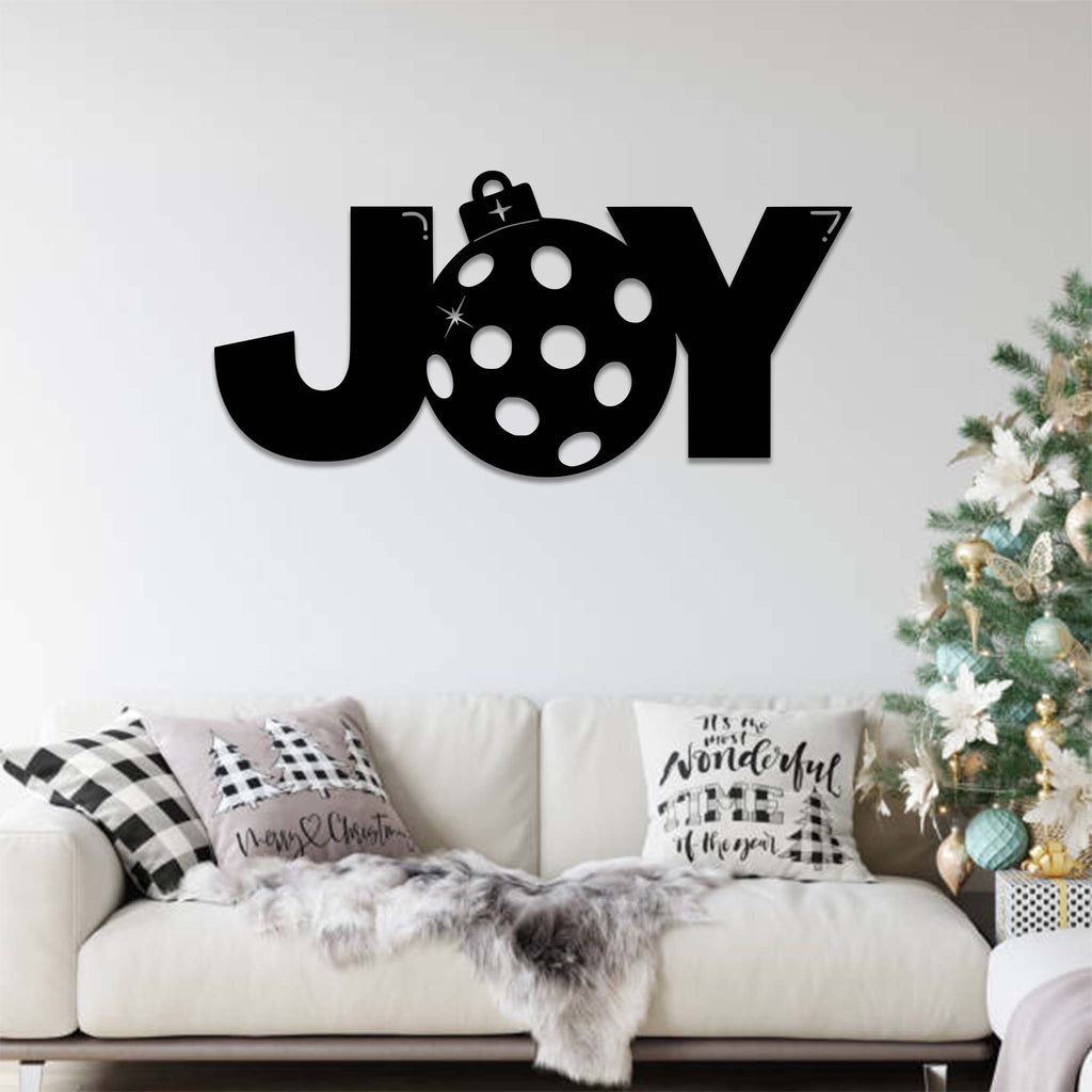 Christmas JOY - Metal Wall Art - MetalPlex