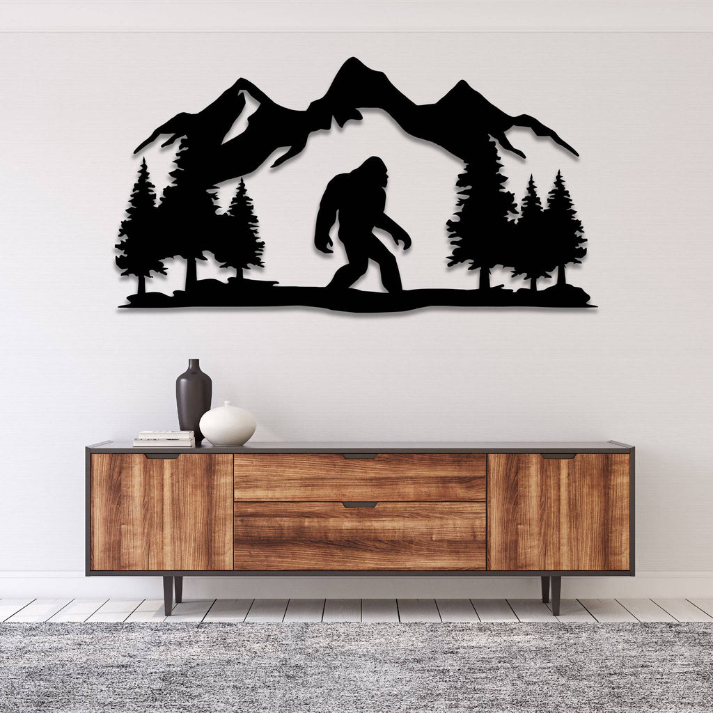 Bigfoot - Metal Wall Art - MetalPlex