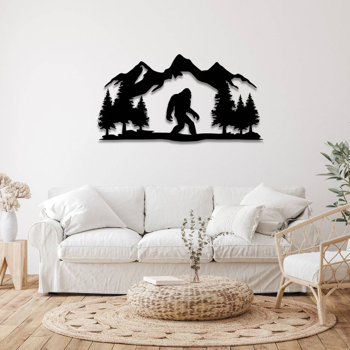Bigfoot - Metal Wall Art - MetalPlex