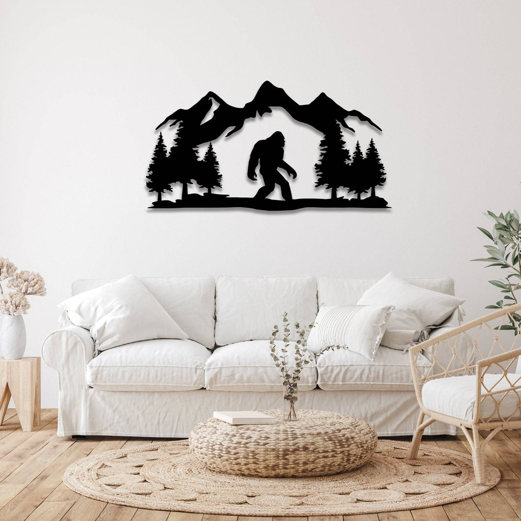 Bigfoot - Metal Wall Art - MetalPlex