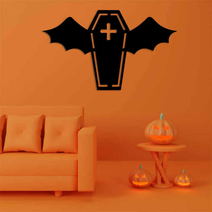 Vampire Coffin - Metal Wall Art - MetalPlex