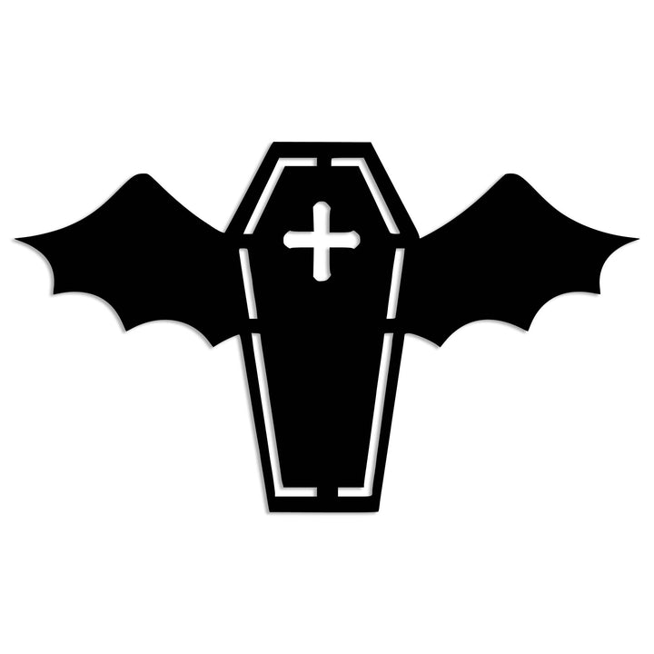 Vampire Coffin - Metal Wall Art - MetalPlex