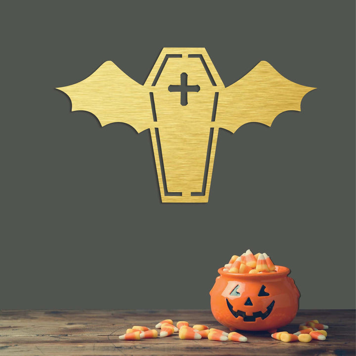 Vampire Coffin - Metal Wall Art - MetalPlex