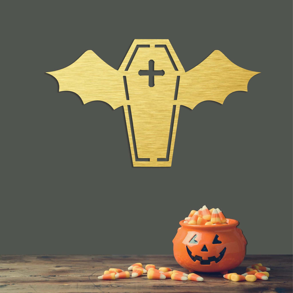 Vampire Coffin - Metal Wall Art - MetalPlex