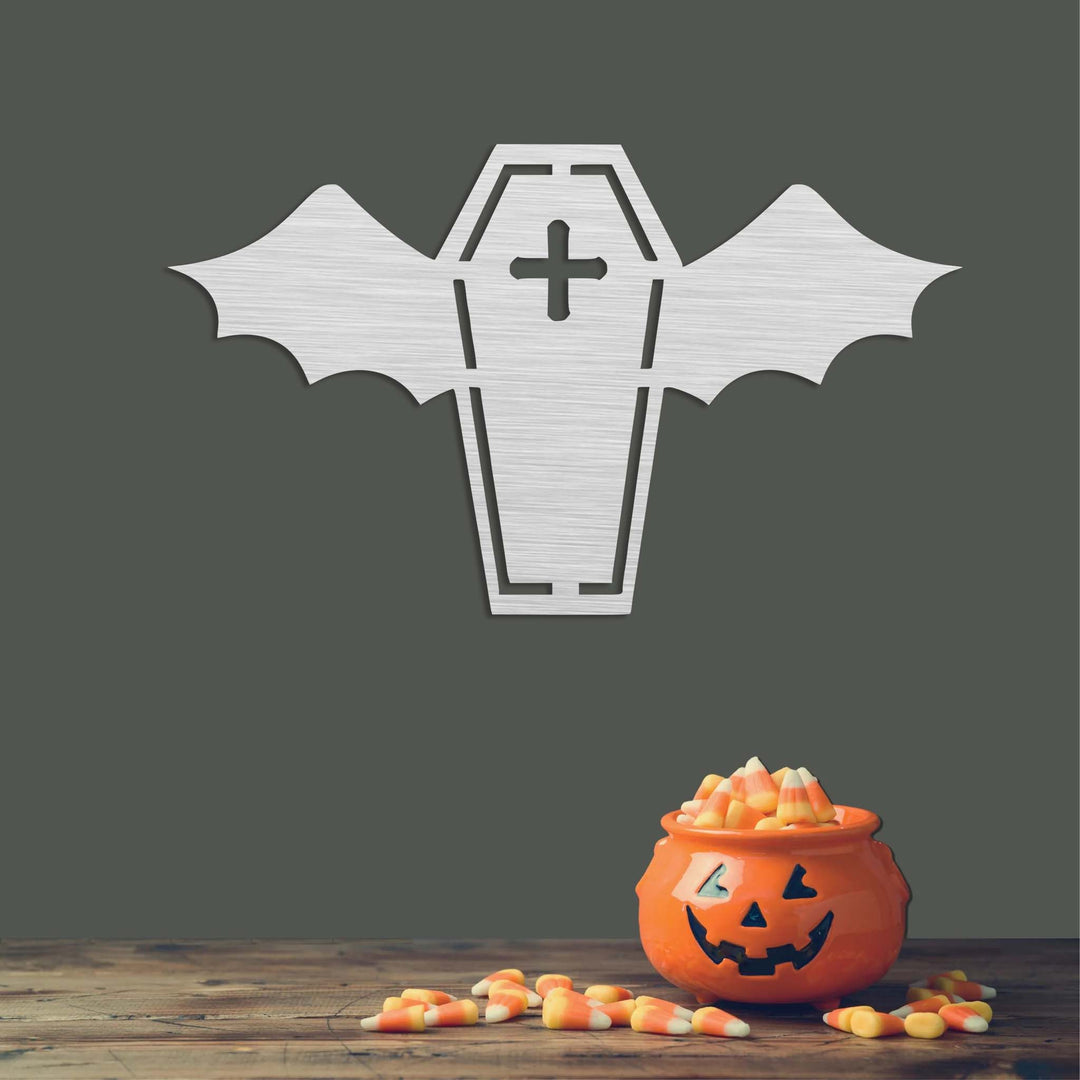 Vampire Coffin - Metal Wall Art - MetalPlex