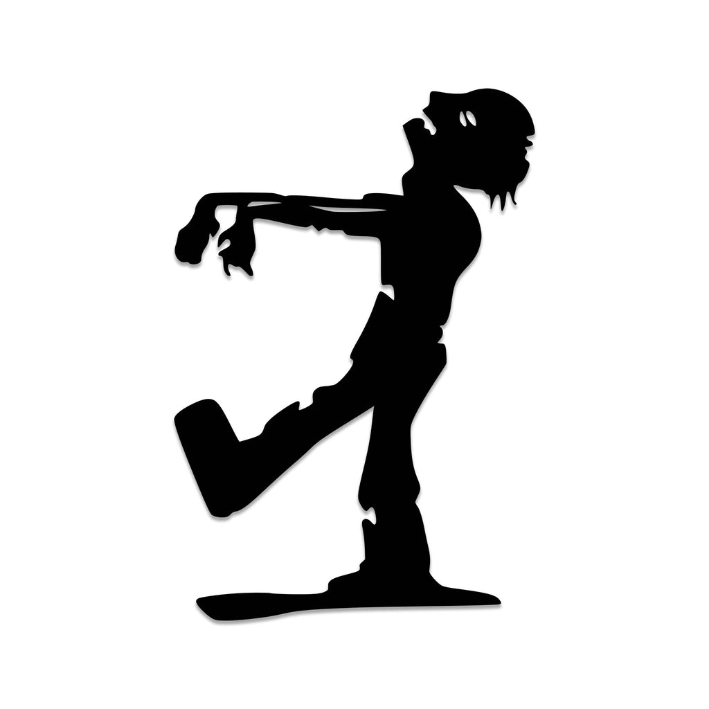 Walking Zombie - Metal Wall Art - MetalPlex