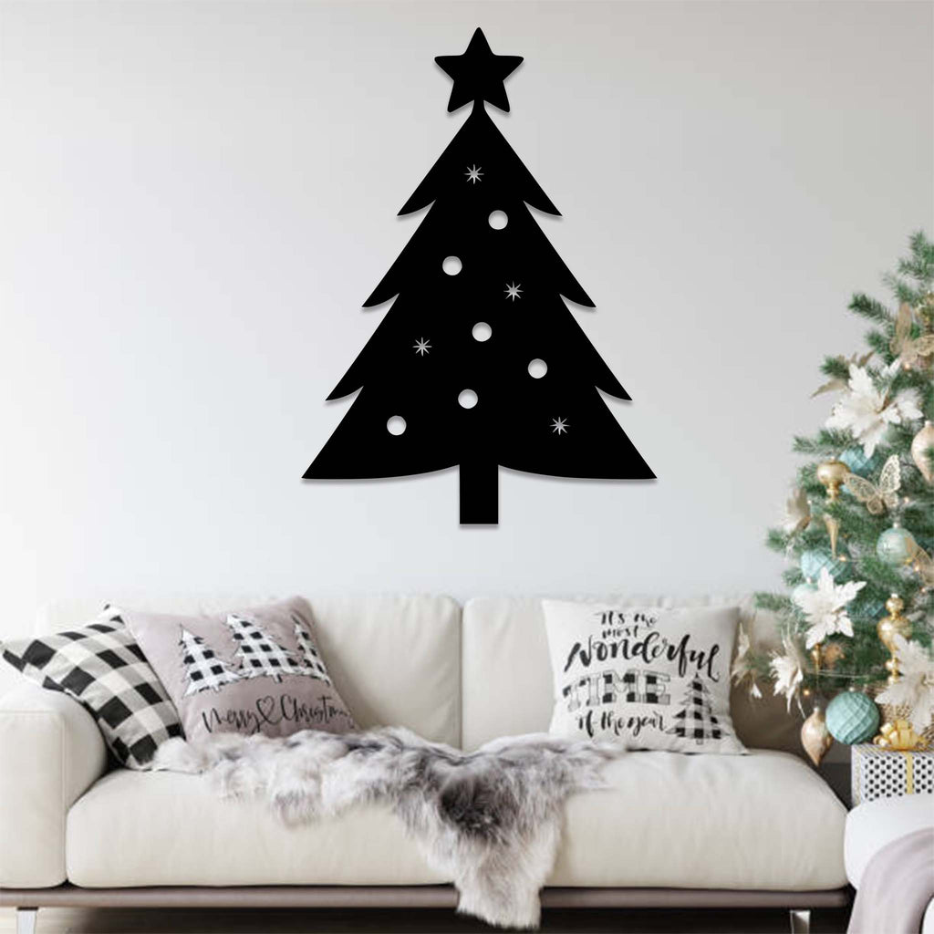 Christmas Tree - Metal Wall Art - MetalPlex