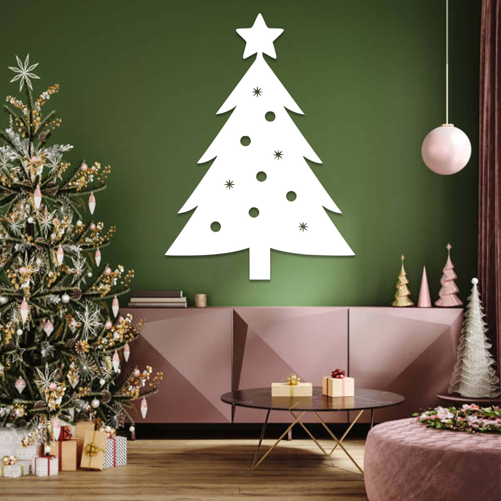 Christmas Tree - Metal Wall Art - MetalPlex