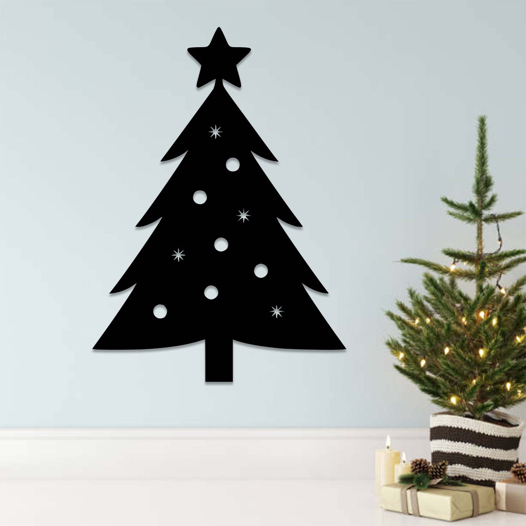 Christmas Tree - Metal Wall Art - MetalPlex