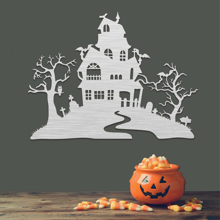 Haunted House - Metal Wall Art - MetalPlex