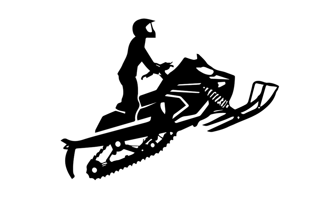 Snowmobiler - Metal Wall Art - MetalPlex