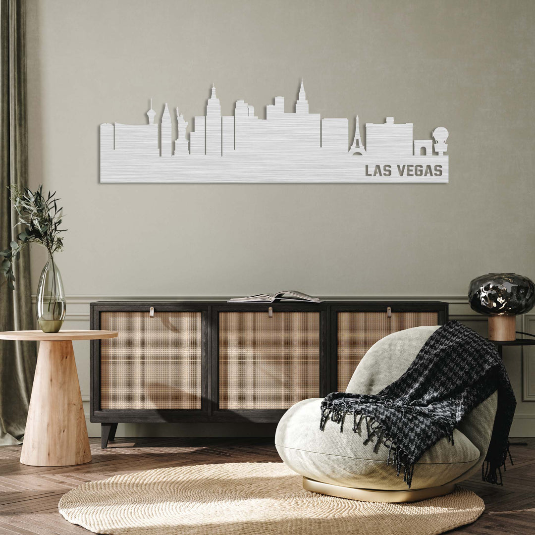 Las Vegas Skyline - Metal Wall Art - MetalPlex