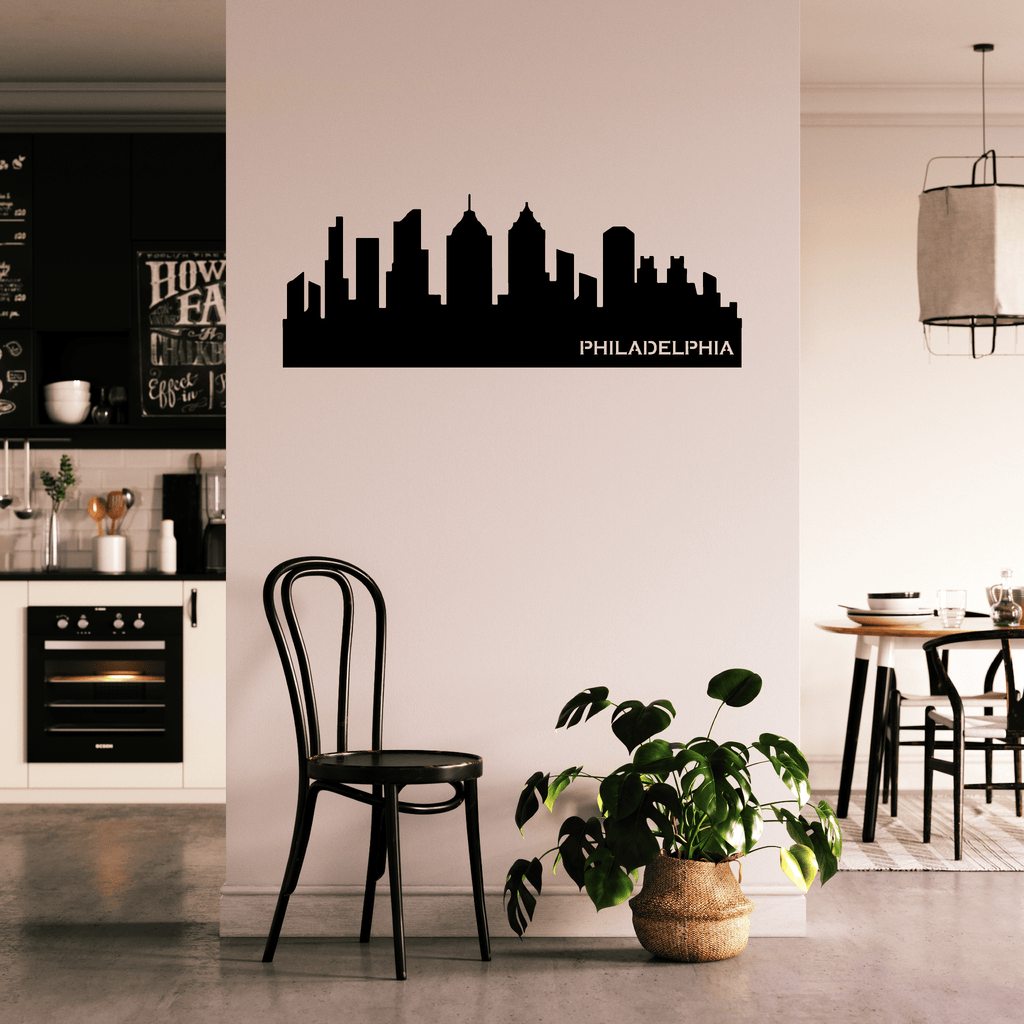 Philadelphia Skyline - Metal Wall Art - MetalPlex