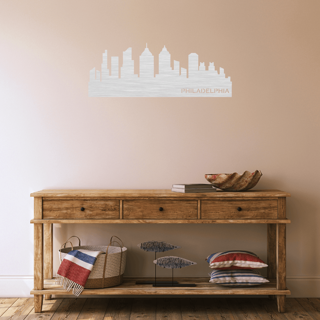 Philadelphia Skyline - Metal Wall Art - MetalPlex