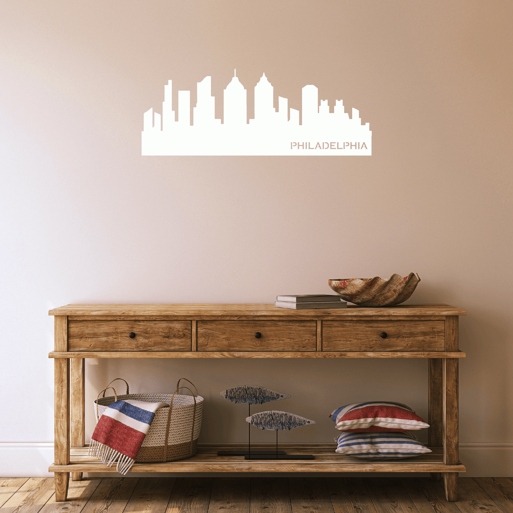 Philadelphia Skyline - Metal Wall Art - MetalPlex