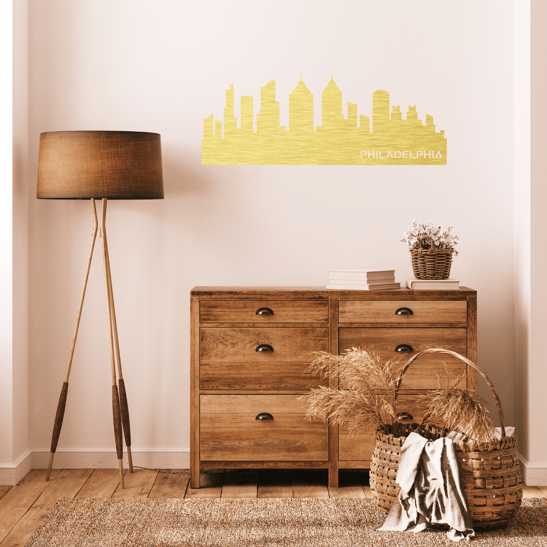 Philadelphia Skyline - Metal Wall Art - MetalPlex