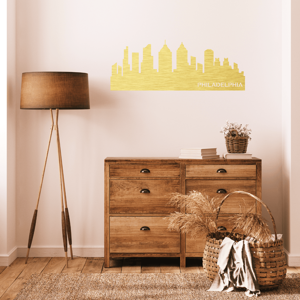 Philadelphia Skyline - Metal Wall Art - MetalPlex